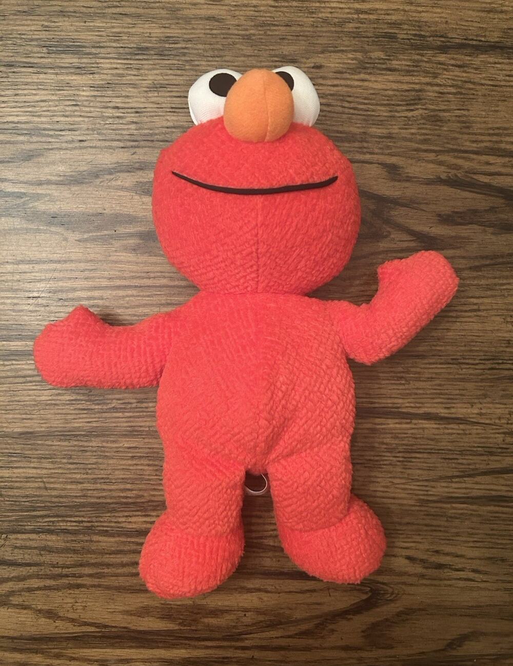 Tyco Sesame Street Elmo Plush Stuffed Animal Small 1997 Washable